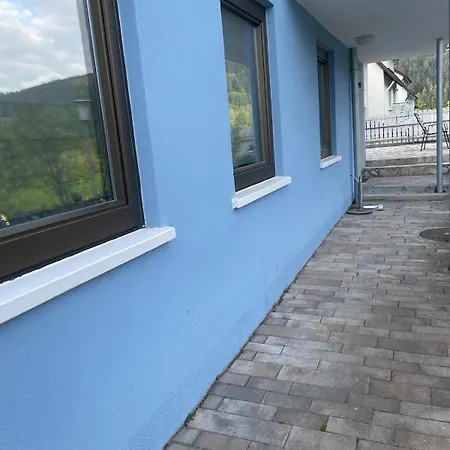 公寓 Dreiberge Sauna & Terrace Am Waldrand